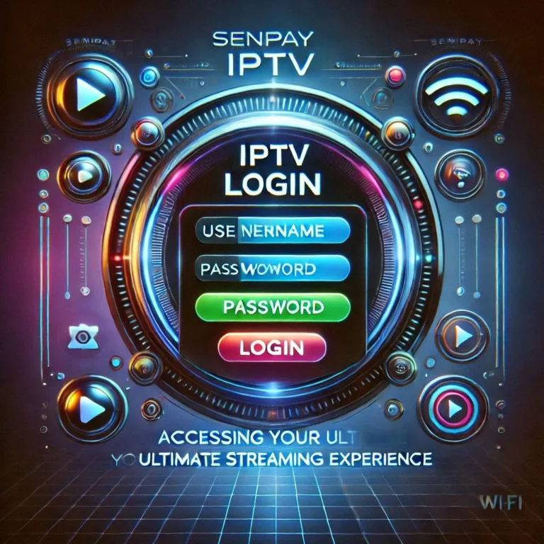 Senpay IPTV Login